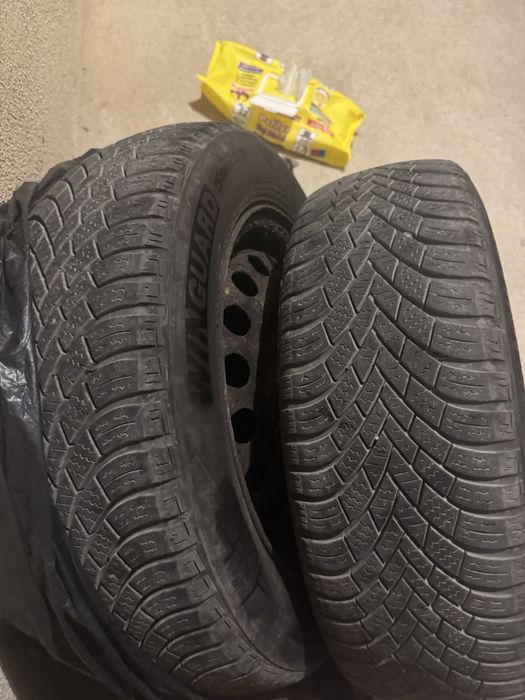 Джанти с зимни гуми 175/65/R14