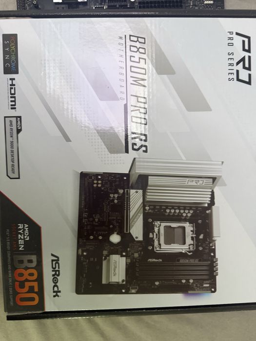 Memorie RAM 32 gb dual kit luminat rgb + Placa de baza Asrock B850Mpro