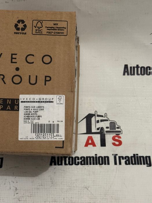 pompa ulei iveco daily 4/5/6 pompa vacum daily / fiat ducato motor 3.0