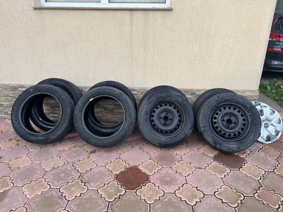 Janta 4x100 r14, cauciucuri 205/55/r16, 185/65/r14