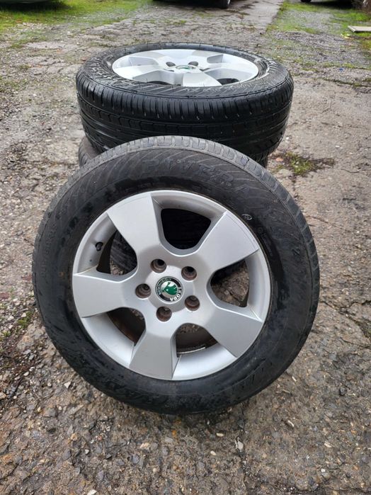 Лети джанти. За skoda с летни гуми 15"