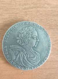 монета Петра 1 ВСЕРОСIИСКIИ