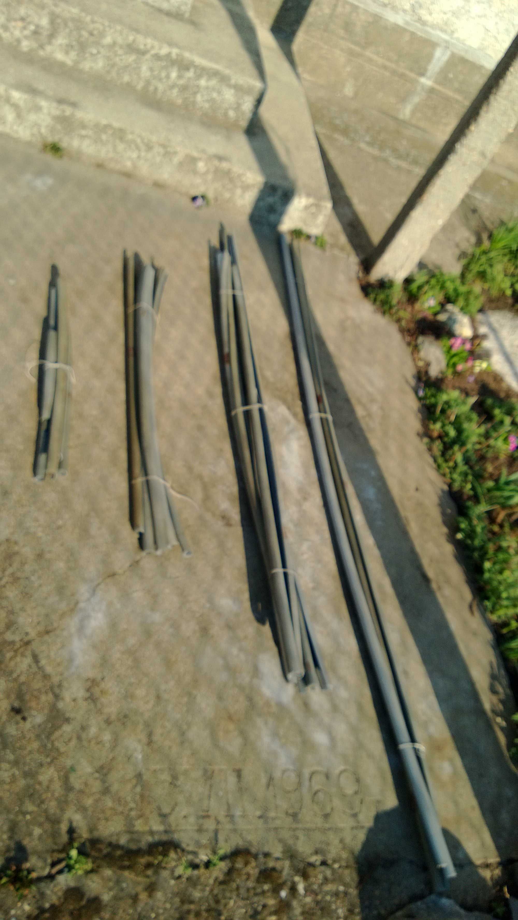 PVC полутръби за оранжерия