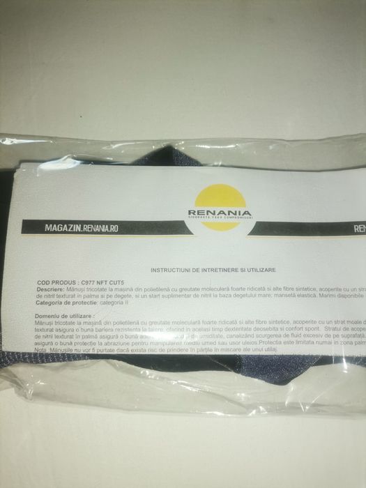 Mănuși protecție antităiere Renania