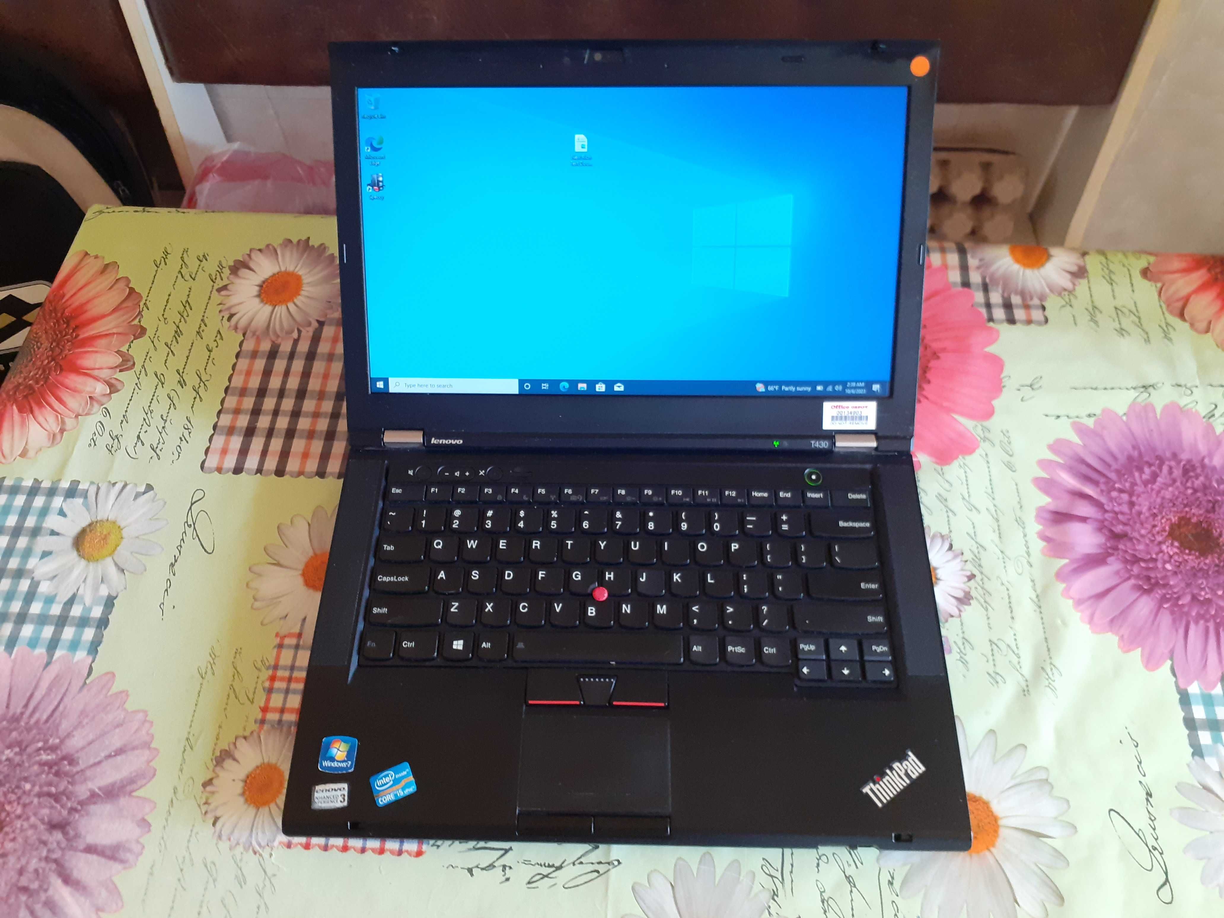 Lenovo T430 I5 gen 3 hdd 1tb 14 Led baterie ok