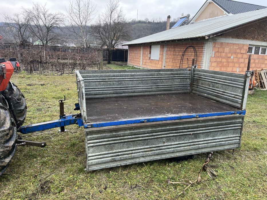 Vand remorca basculabila monoax