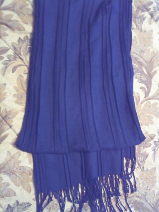 шарф серый ,синий, коричневый