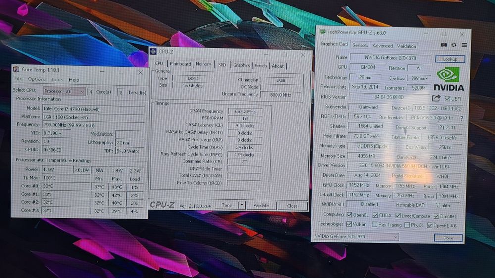 Unitate PC Gaming i7 4790 video 4GB GTX 970 16GB RAM SSD