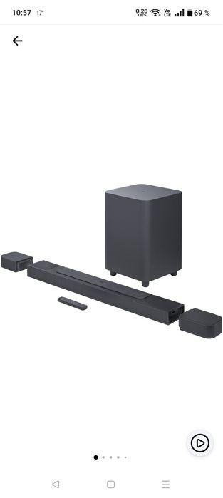 Soundbar JBL BAR 800, 5.1.2, Sateliti detasabili, 720W, Dolby Atmos,