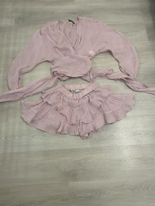 Pnk set din material natural in