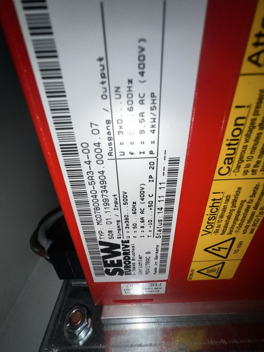 Vand convertizor SEW MC07B0040-5A3-4-00