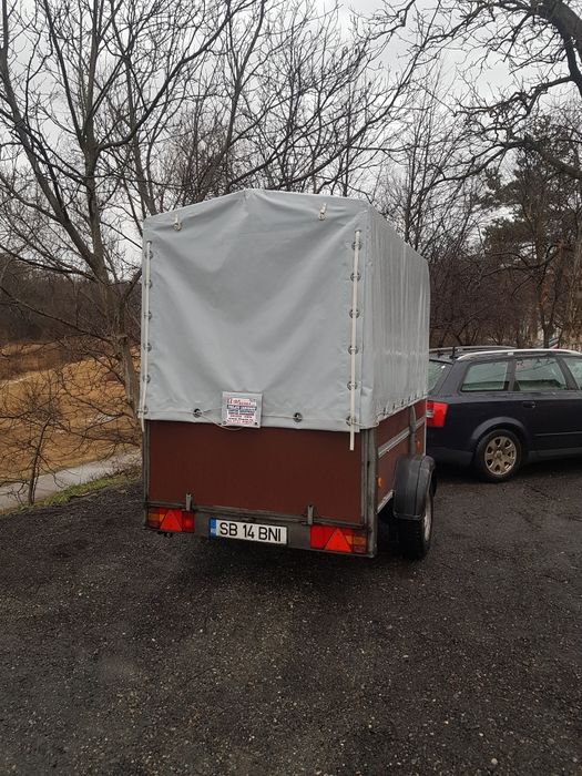 Inchiriez remorca 750kg 99 lei/zi platforma auto 4m transport auto r