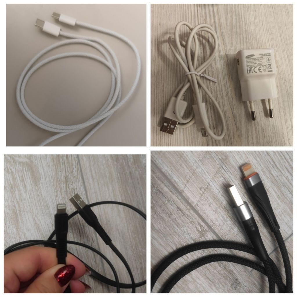 Зарядка от Samsung Зарядное устройство Самсунг iPhone usb Lightning