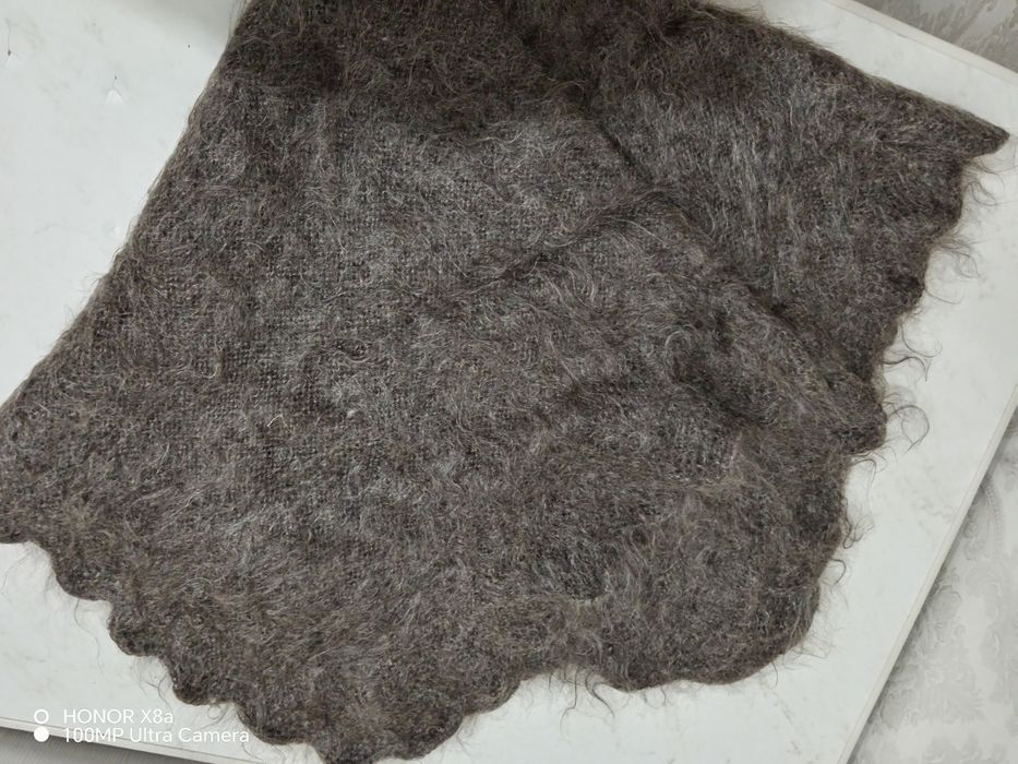 Шаль ангора, 1х1 м