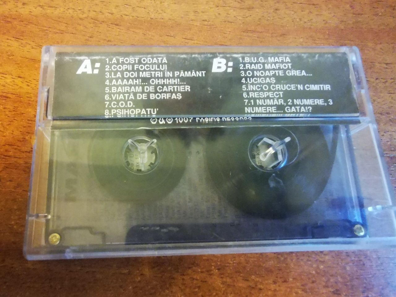 Caseta Bug Mafia - Mafia