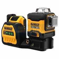Акумулаторен зелен линеен лазерен нивелир DeWALT DCE089D1G18, 35 м,18V