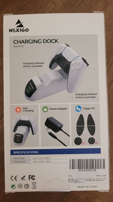 Lot Accesorii Gaming P5 NexiGo Statie/Dock Incarcare +Stand Racire NOU