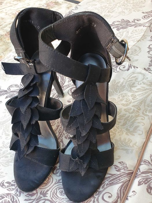 Дамски обувки на висок ток Star Collection, естествена кожа, номер 38