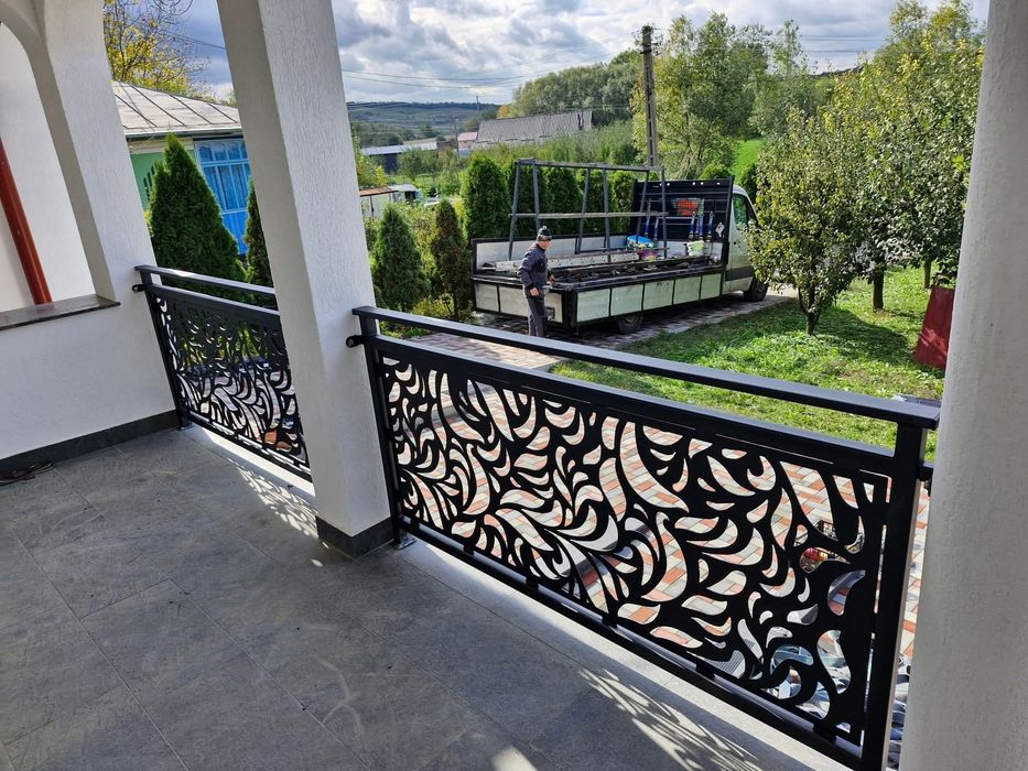 Balustrada din fier forjat