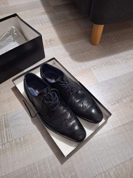 Pantofi din piele pentru barbati Enzo Bertini 42