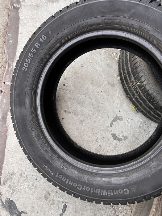 2 anvelope iarna ca NOI 205/55/16 , Continental , 7.3 mm