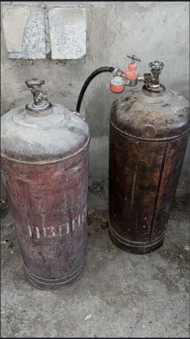 Газовые баллоны 3 шт