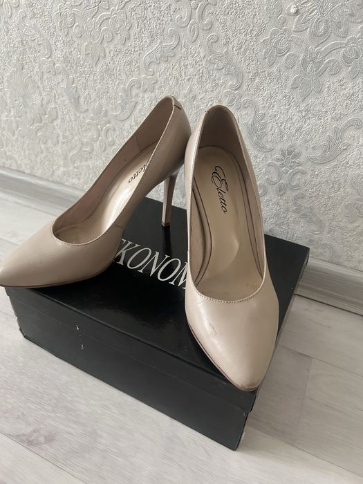 Туфли женские кожаные