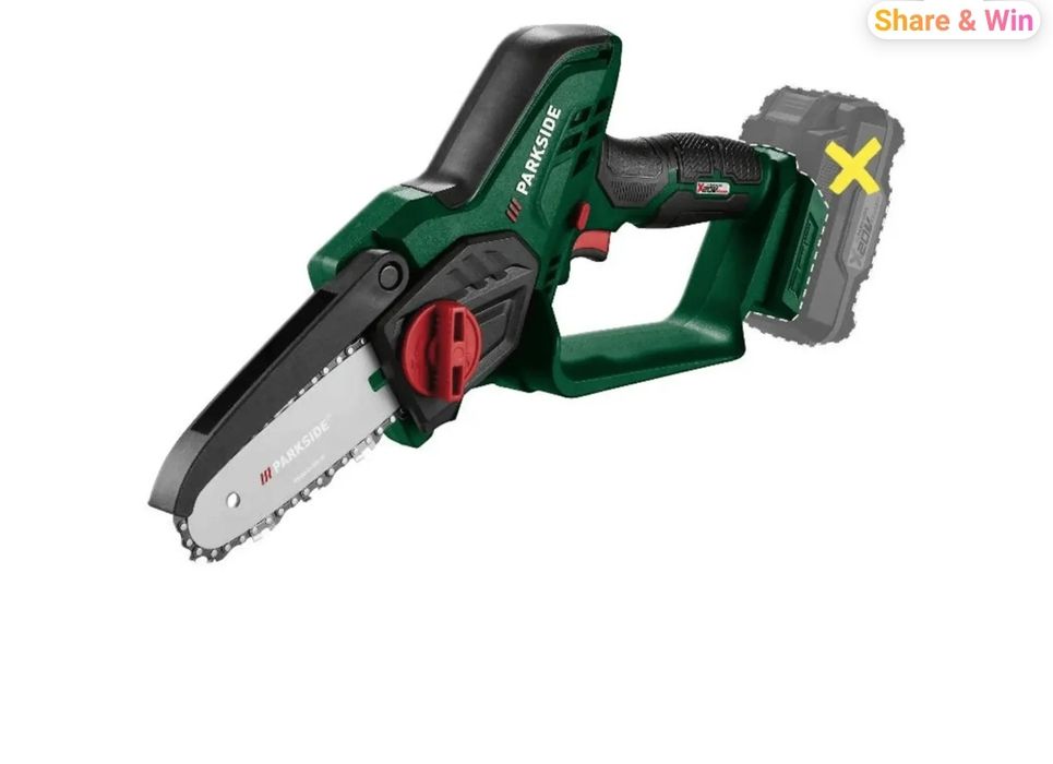 Drujba parkside pe acumulator 20v