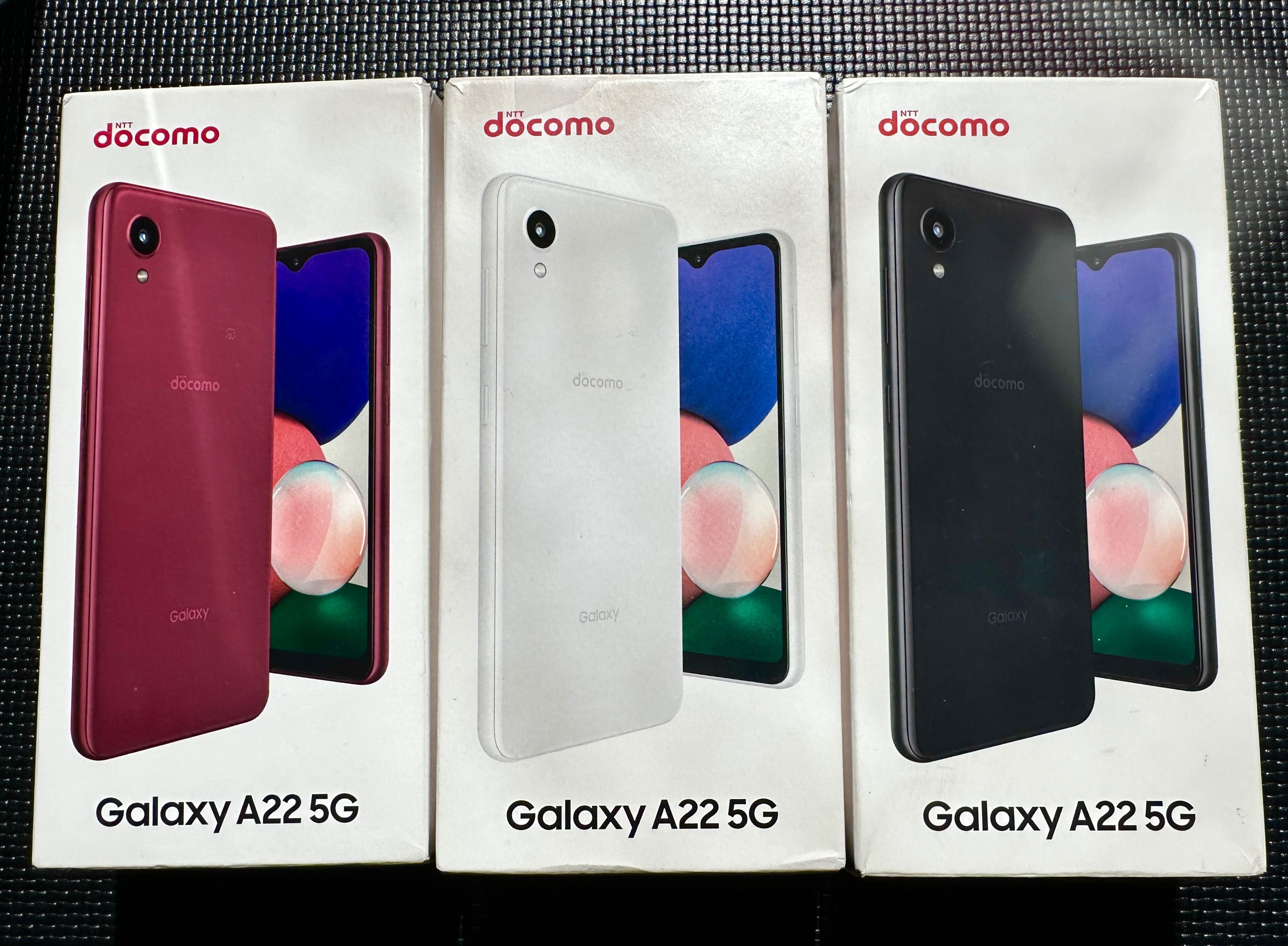 Samsung Galaxy A22 - 5G Noi / 64 Gb / 4 Gb Ram / White / Black / Red