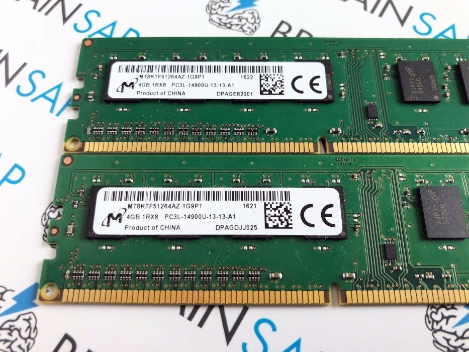 Kit memorie 8GB DDR3 1866MHz Micron MT8KTF51264AZ-1G9P1 PC3-14900 PC