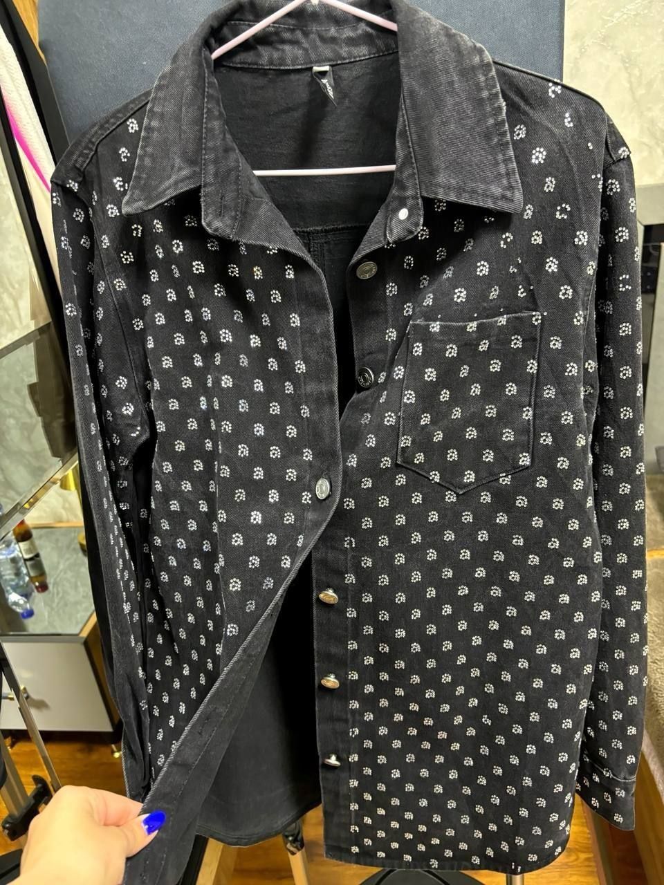 Двойка Alex.Wang, пиджак эко кожа, комбинезон