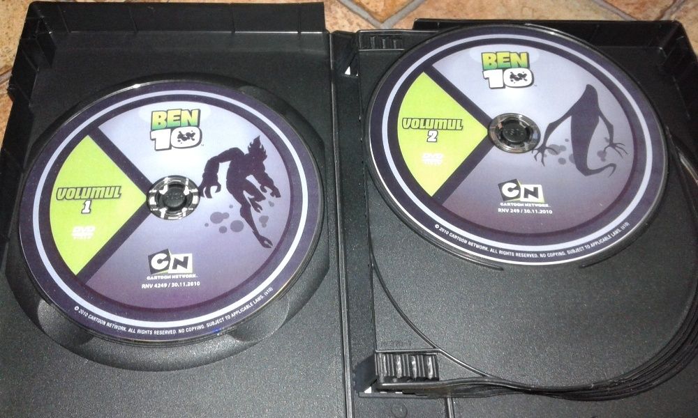 BEN 10 - colectie completa 12 DVD - dublat romana