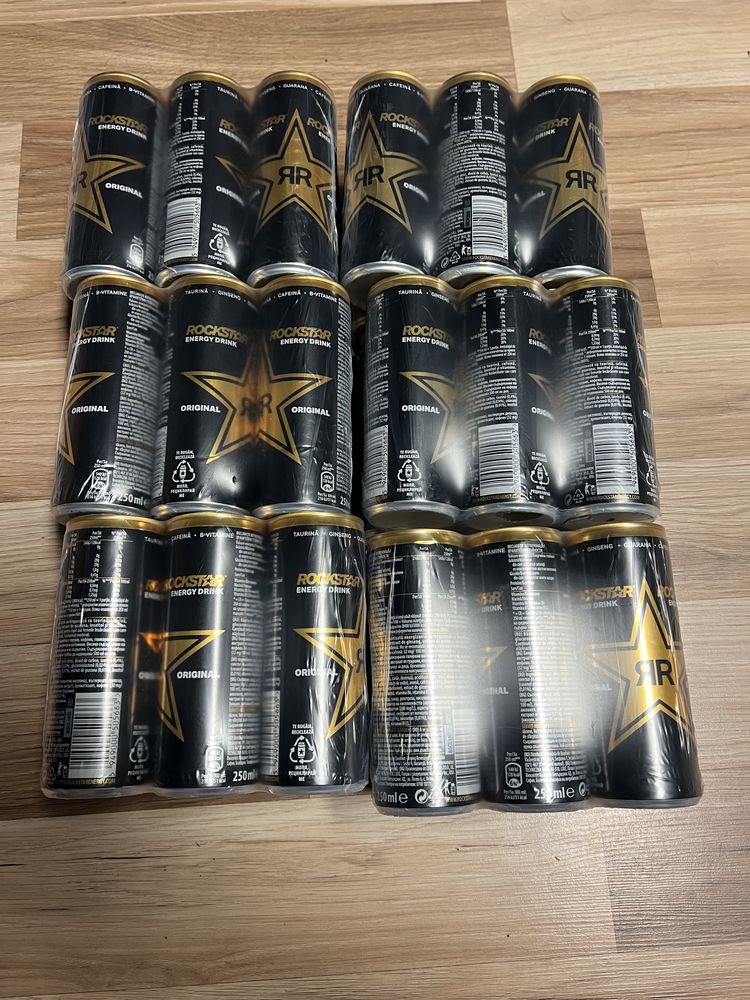 30 buc Rockstar Energy 50 lei toate