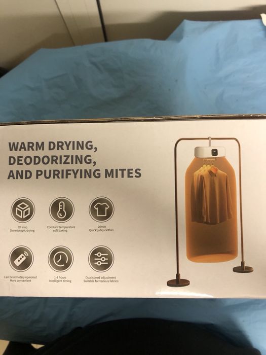 Преносима електрическа сушилня за дрехи