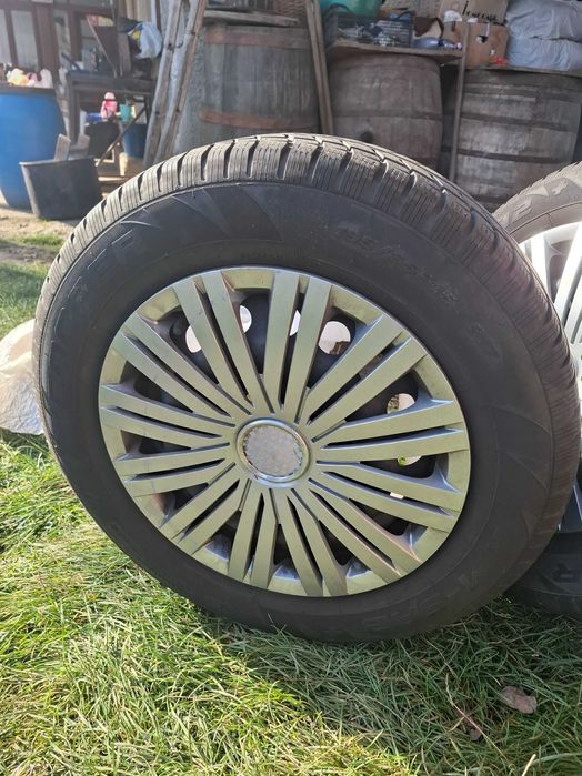 Anvelope iarna cu genti tabla vw