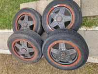 Jante aliaj ATF 15", cu capace originale ATF, Made in Germany