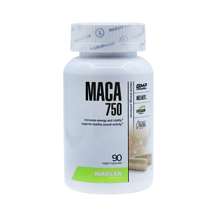 Бустер тестостерона Maxler Maca 750 мг 90 капсул