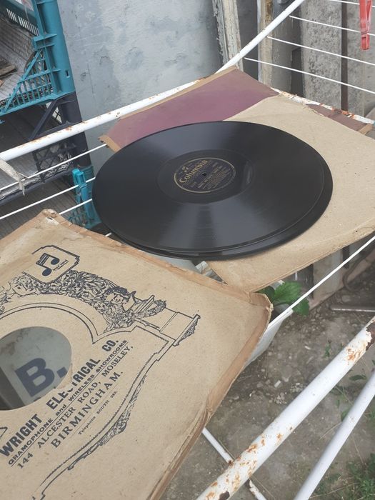 Discuri gramofon ebonita, Columbia/Anglia