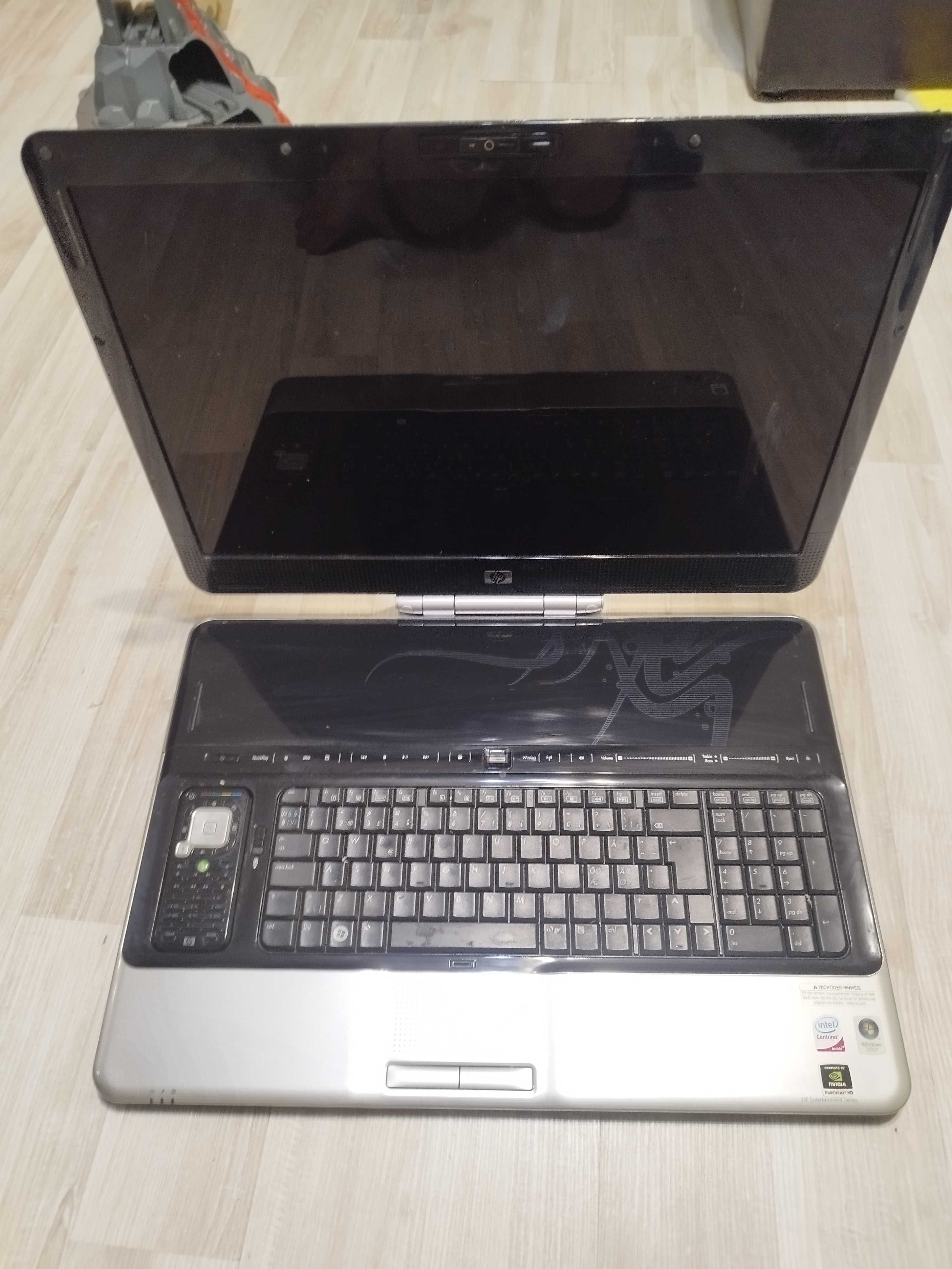 Cel mai mare laptop din lume! HDX9000 HP, 8 GB ram, SSD 500+ HDD 750