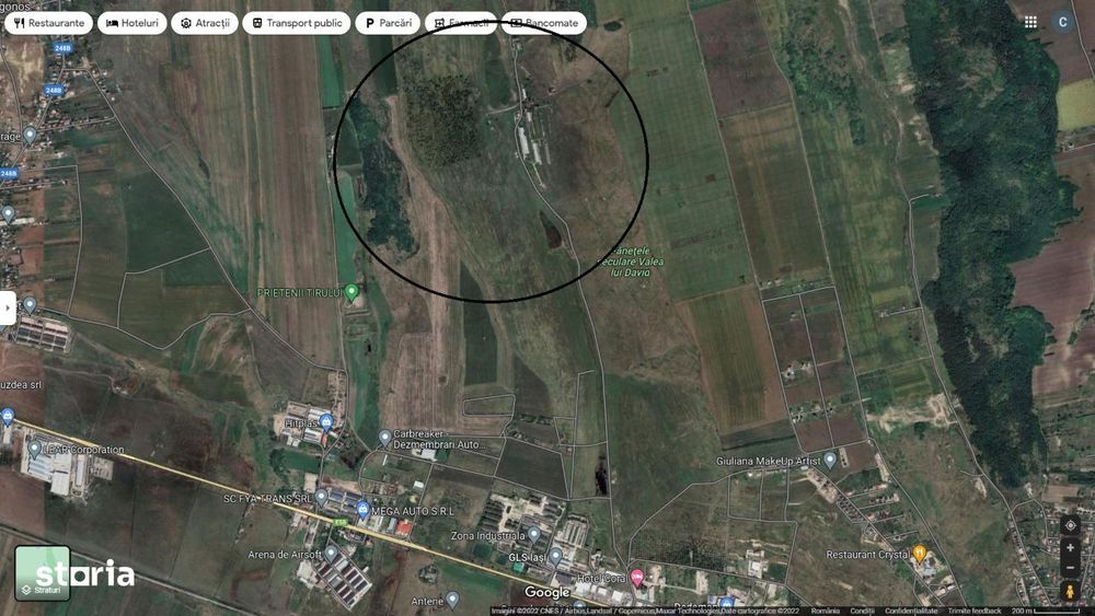 Teren 14 ha – 2 km de Metro (E85)