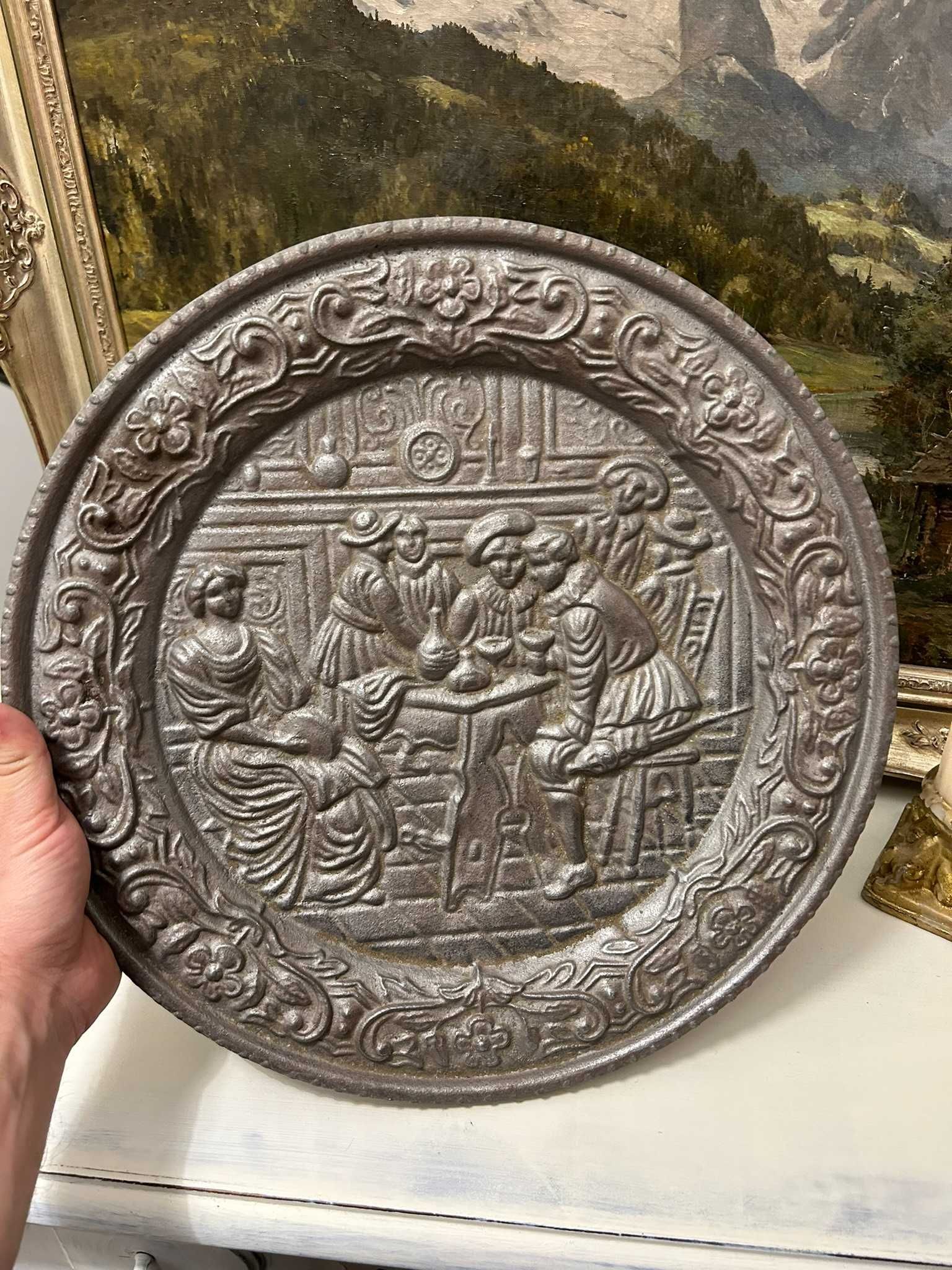 NO684 Decoratiune perete 2,6kg 38cm diametru posibil zinc, aluminiu