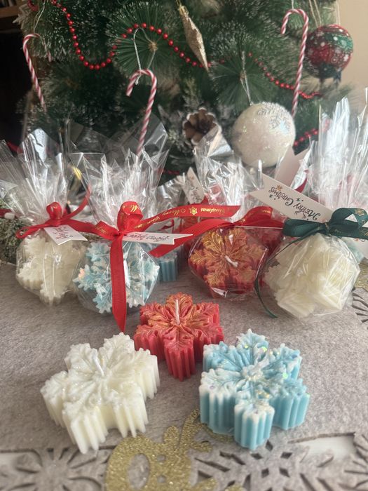 Ръчно изработени соеви свещи