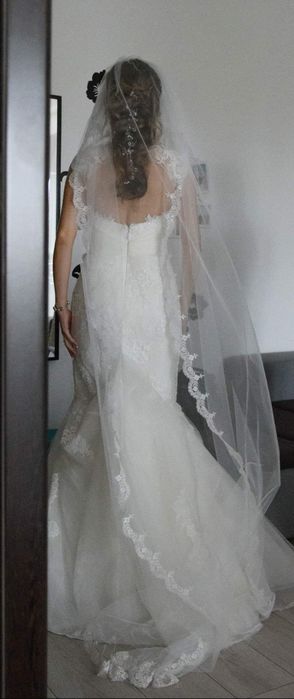 Vand rochie mireasa Pronovias marime 38