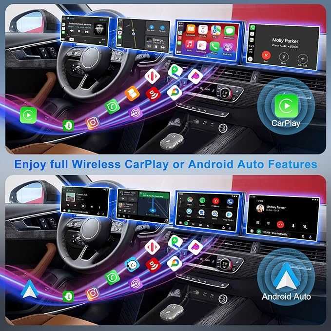 Безжичен Carplay  и Android Auto адаптер