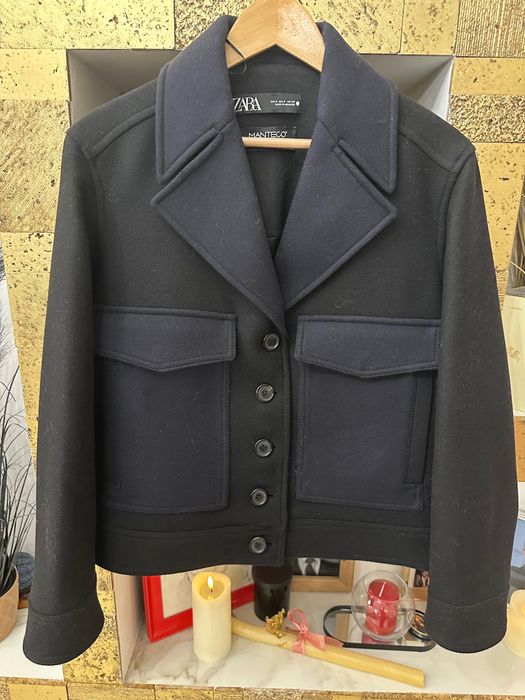 Sacou/ Haina scurta Zara Manteco