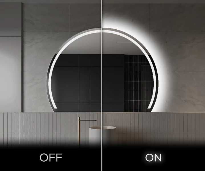 Oglinda semiluna 120cm (latime) x 90cm (inaltime)