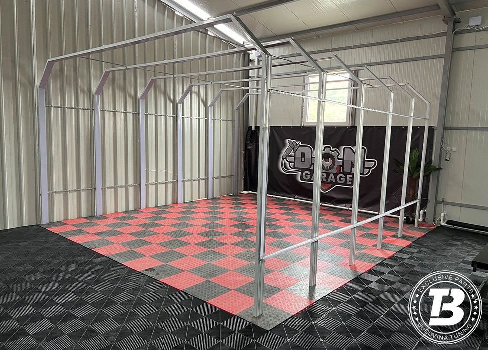 Pardoseala Modulara pentru Garaj Service Detailing