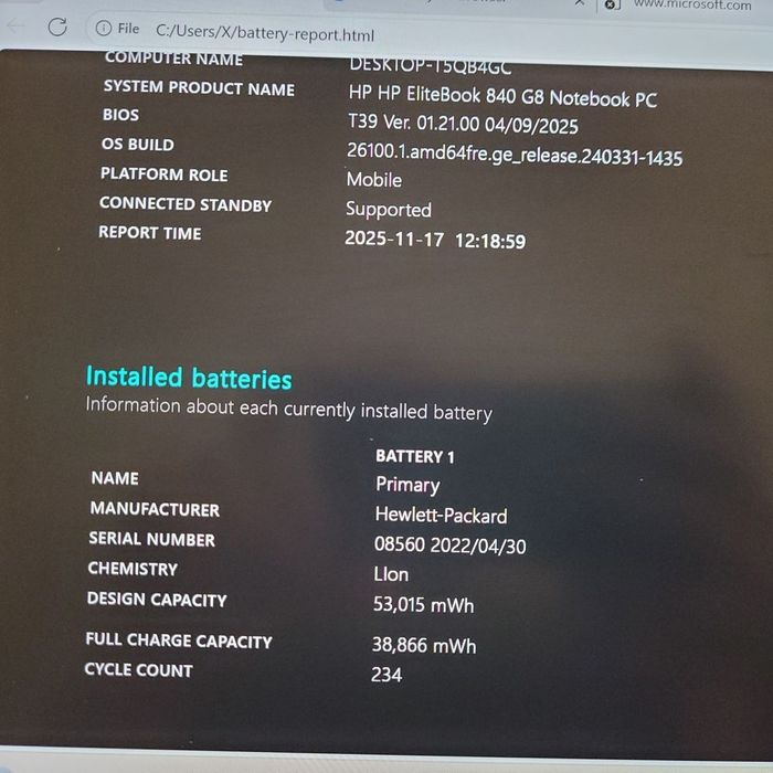 Hp Elitebook i7 gen 11