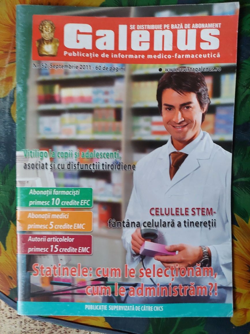 Vând reviste de farmacie