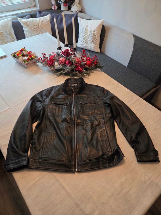 Мъжко яке от естествана кожа